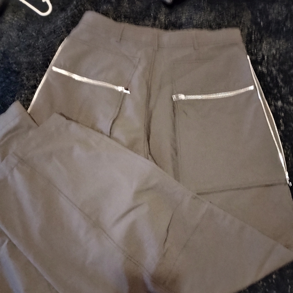 Zara Woman's Black Cargo Pants